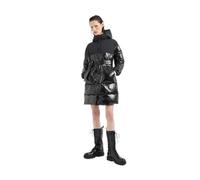 Armani Exchange The Notorius Frank, Sustainable, Crinkle Nylon Insert Caban Coat, Nero, XS