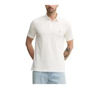 Armani Exchange, ,Tops ,Uomo ,Bianco ,XL Polo a Maniche Corte con Scollo Rotondo