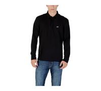 Armani Exchange, ,Tops ,Uomo ,Nero ,2XL Polo a Maniche Lunghe