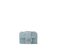 Armani Exchange Jodie Crossbody, Borsa a Tracolla Donna, Riflessione Oscura, Taglia Unica