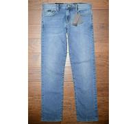 Armani Exchange Un X J16 Uomo Dritto Fit Elasticizzato Cotone Blu Jeans