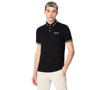 ARMANI EXCHANGE Maglietta nero / bianco, Taglia M