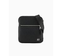 Armani Exchange Borsa a tracolla uomo XM000159AF11928UC001 logo zip frontale nero