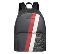 Armani Exchange Dylan, Essential, Stripe Detail, Uomo, Ebano/Cardinal, Taglia Unica