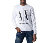 ARMANI EXCHANGE Uomo Felpa, Bianco (White 1100), M