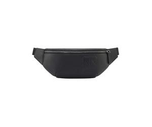 Armani Exchange Uomo Marsupio Con Logo, Black, One Size