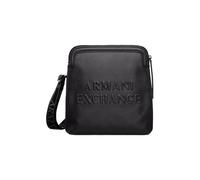Armani Exchange Panarea, Logo Big Embossed, Piatto Uomo, Nero, Einheitsgröße