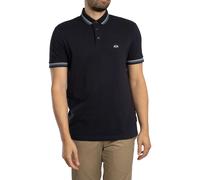 Armani Exchange Uomo Polo slim fit con colletto a righe, Blu
