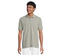 Armani Exchange Urban Heights, Contrast Tipping Polo, Grigio Neutro, L Uomo