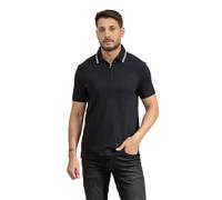 Armani Exchange Urban - Polo da Uomo a Maniche Corte con Chiusura Lampo, Navy Scuro, L