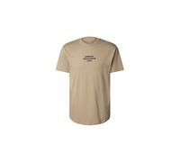 Armani Exchange Utility Edge, Embrodidered Logo T-Shirt, Anacardi arrostiti, L Uomo
