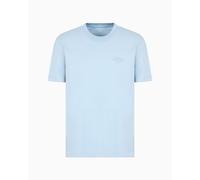 Armani Exchange Utility Edge, Tonal Logo T-Shirt, Ashley Blu, M Uomo