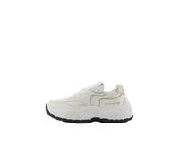 Armani Exchange Vedder, Scarpe da Ginnastica Donna, off White Pale Gold, 37 EU