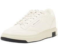 Armani Exchange Venice, Logo Tab On Sole, Scarpe da Ginnastica Uomo, Bianco Sporco, 44 EU