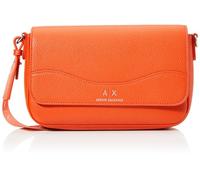 Armani Exchange Wave, Essential, Silver Print Logo, Crossbody Donna, Koi, Einheitsgröße