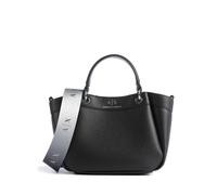 Armani Exchange Wave S Borsa a mano nero, pelle sintetica, donna