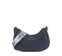 Armani Exchange Wave S Borsa a tracolla blu, pelle sintetica, donna