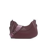 Armani Exchange Wave S Borsa a tracolla rosso, pelle sintetica, donna