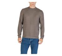 Armani Exchange, ,Knitwear ,Uomo ,Grigio ,L Maglione Girocollo