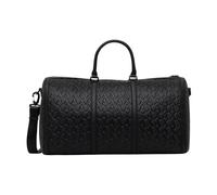 Armani Exchange Men's Embossed Monogram Texture Luggage- Carry-On Luggage, nero, Nero, taglia unica, Struttura monogramma goffrata