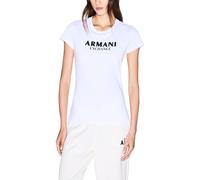 Armani Exchange White Cotton T-Shirt - IT42|M