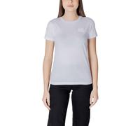 Armani Exchange White Cotton T-Shirt - XL