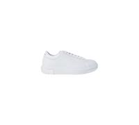 Armani Exchange White Leather Low Top Sneakers - EU45/US12
