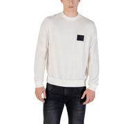 Armani Exchange White Marabou Sweatshirt - IT52 | XL