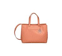 Armani Exchange Essential, Liz, Embossed Logo, Borsa per la Spesa Donna, Coconut, Taglia Unica