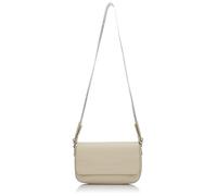 Armani Exchange Women's Essential, Wave, Silver Printed Logo Crossbody, Pisco, Pisco, Einheitsgröße