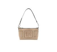 Armani Exchange Women's Susy, Essential, Rimovibile, Logo Squared Shoulder Bag, Sabbia