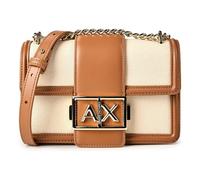 Armani Exchange Jodie S Borsa a spalla bianco,marrone, tissu, donna