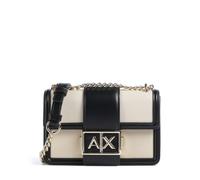 Armani Exchange Borsa a tracolla da donna Armani Exchange Jodie in tela (confezione da 1), Naturale/nero, One Size, BORSA MESSENGER