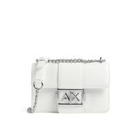 Armani Exchange Jodie S Borsa a spalla bianco, pelle sintetica, donna