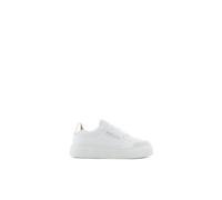 Armani Exchange Kurt, Milano Edition, Detail, Scarpe da Ginnastica Donna, Op White Gold, 40 EU