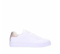 Armani Exchange Xdx165 Sneakers Con Lacci In Ecopelle Donna T782 OP.WHITE+PALE GOLD 37