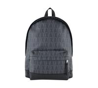 Armani Exchange - Zaino in Cotone Grigio Eco-friendly - - Bags - Uomo - Nero - ONE SIZE