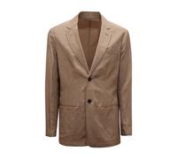 Armani - Giacca Sfoderata Viscose/Linen Jacket - - Jackets - Uomo - Beige - M