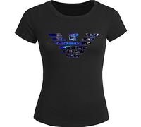 Armani Logo DIY Printing for Ladies Womens T-Shirt Tee Outlet