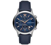 Emporio Armani Orologio Cronografo Quarzo Uomo con Cinturino in Pelle AR11216