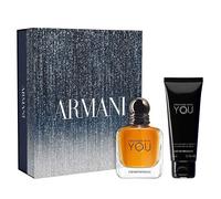 ARMANI STRONG WITH YOU 50ML EDT SPRAY + 75ML SHAMPOO CORPO ALL-OVER SET REGAL...