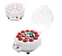 Armanyya Pulitore elettrico per pallina da biliardo, 180 W, 220 V, 16 palline, 1000 giri/min, vassoio rimovibile, interruttore one-touch, sistema di raffreddamento, per biliardini americani/britannici