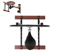 Armanyya Speed Bag Platform Kit, piattaforma professionale Speedball regolabile in altezza, con Speedbag e piastre di fissaggio, rotazione a 360°, portata 100 kg, per casa, palestra