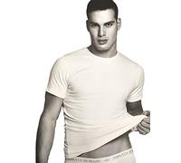 Armata di mare 3PZ t-Shirt Maglia Intima Uomo in Cotone a Spalla Larga - GT108 (L, Bianco)