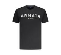 Armata Di Mare Black Cotton Men T-Shirt - XL