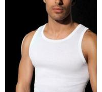 Armata di Mare Canotta da Uomo Bianca Spalla Larga Abbigliamento intimo Cotone