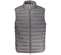Armata Di Mare Gray Polyamide Men Jacket - 3XL