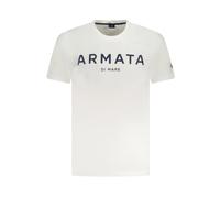 Armata Di Mare, ,Tops ,Uomo ,Bianco ,S Magliette in Cotone Bianco
