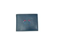 Armata di mare Portafoglio Uomo, 10×12,5×2 cm, Scomparti per Banconote, Monete e Carte