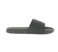 Armata di mare Scarpe Ciabatta Uomo con Fascia Waves Logo AMU S24O561 (Military Green, Sistema Taglie Calzature EU, Adulto, Uomo, Numero, Media, 43)